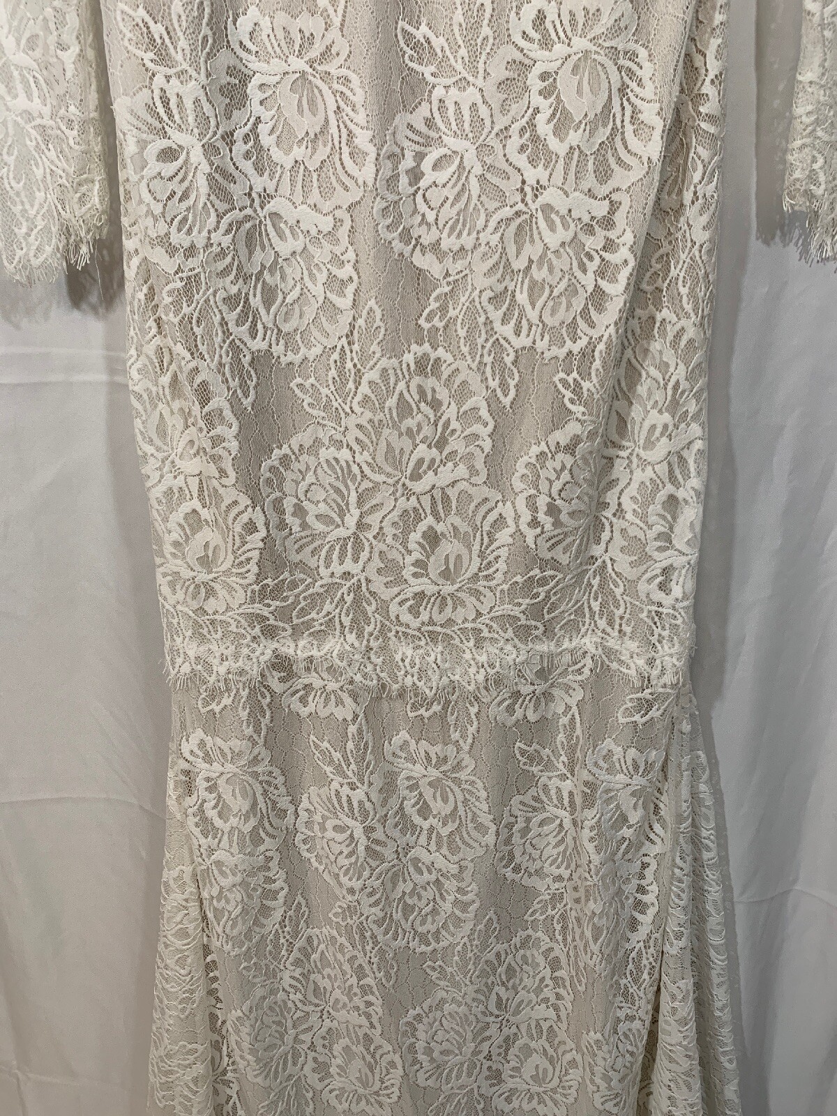 NEW $2195 Katie May San Sebastian Lace Mermaid Gown Wedding [SZ V ] #F409