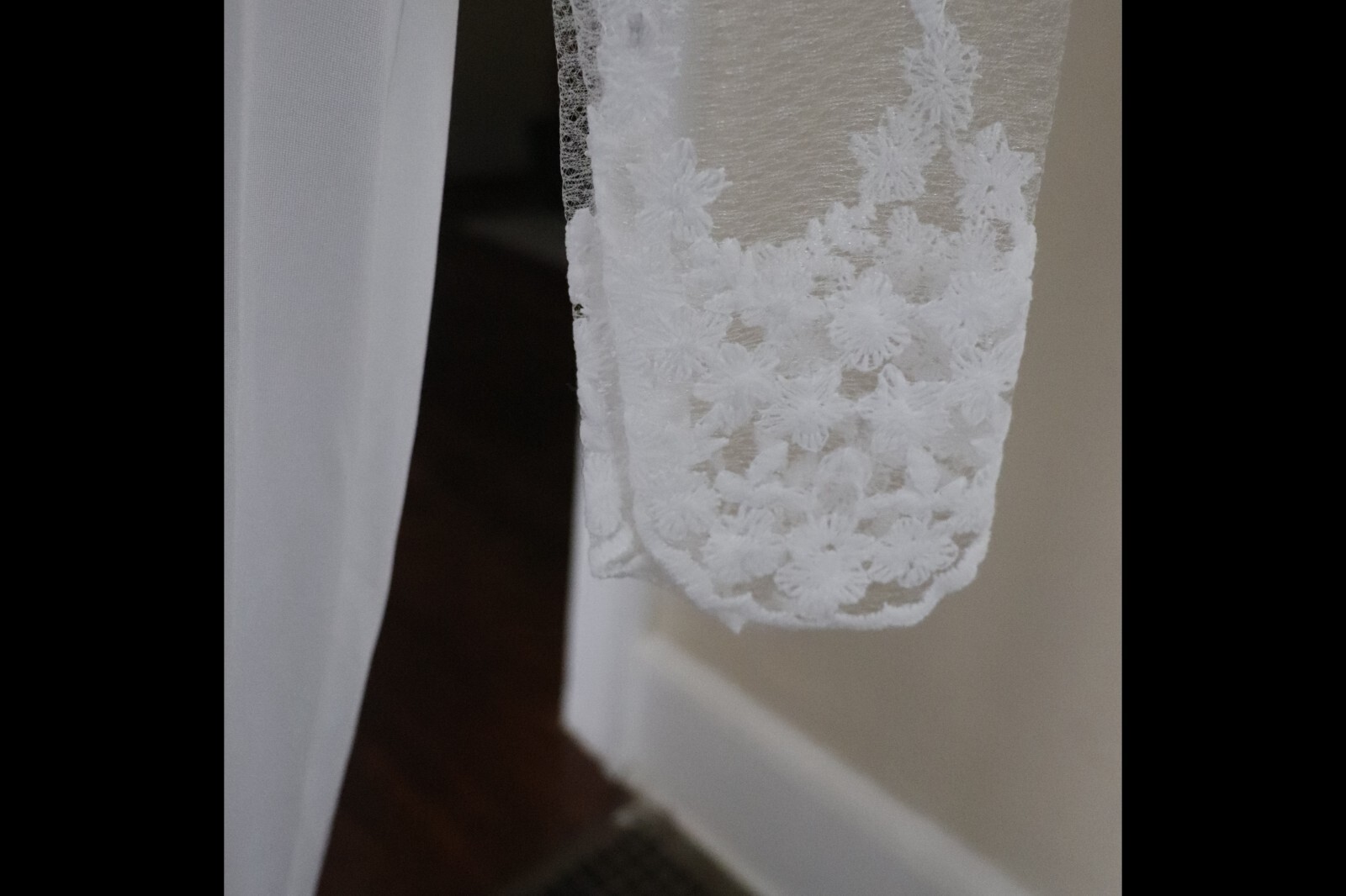 Unbranded See-Through and Lace Wedding Dress – See measurements
