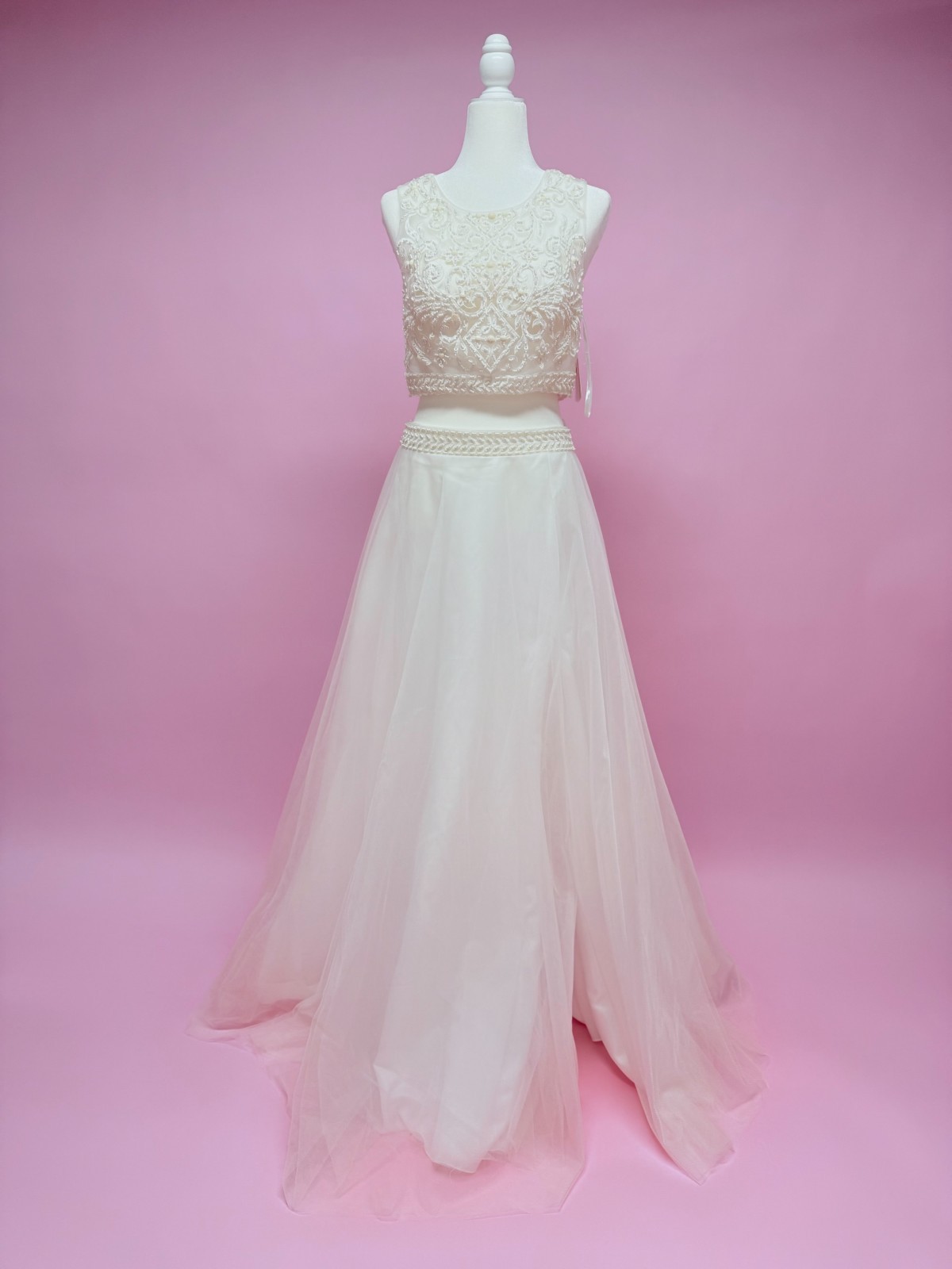 Destination Bridal White/Ivory Gown Size 8