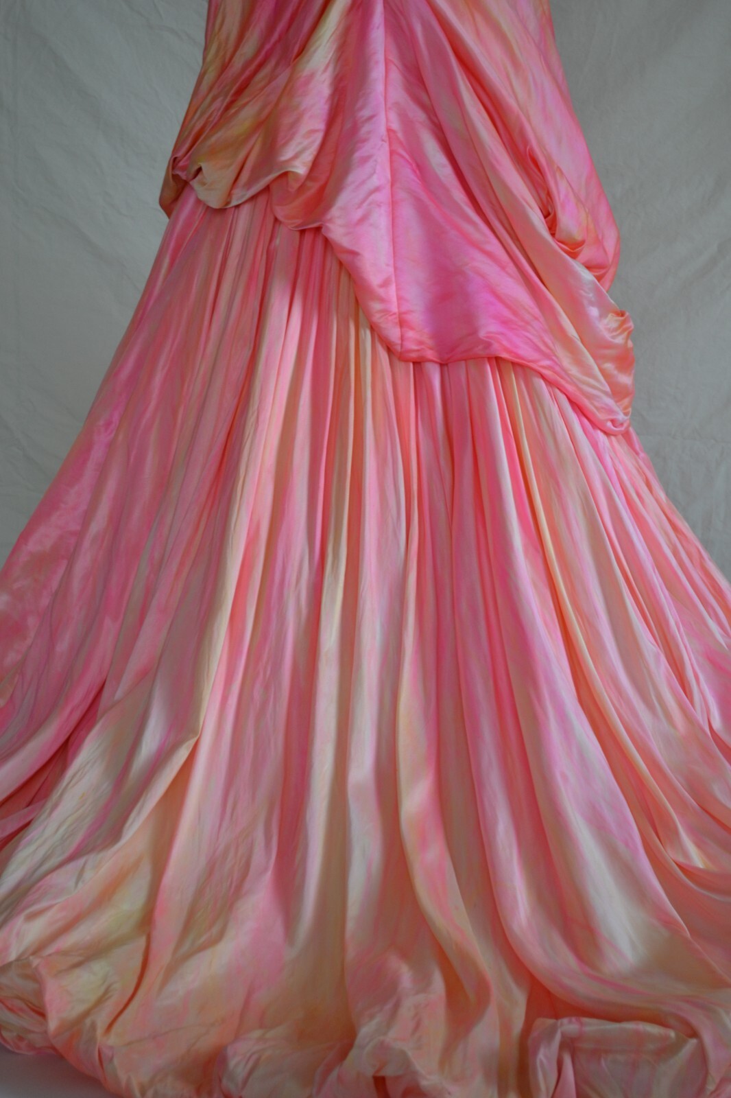 NEW Anna Maier Ulla Maija Bohemian Wedding Dress Blush Rose Peach Pink 2 4 6 8