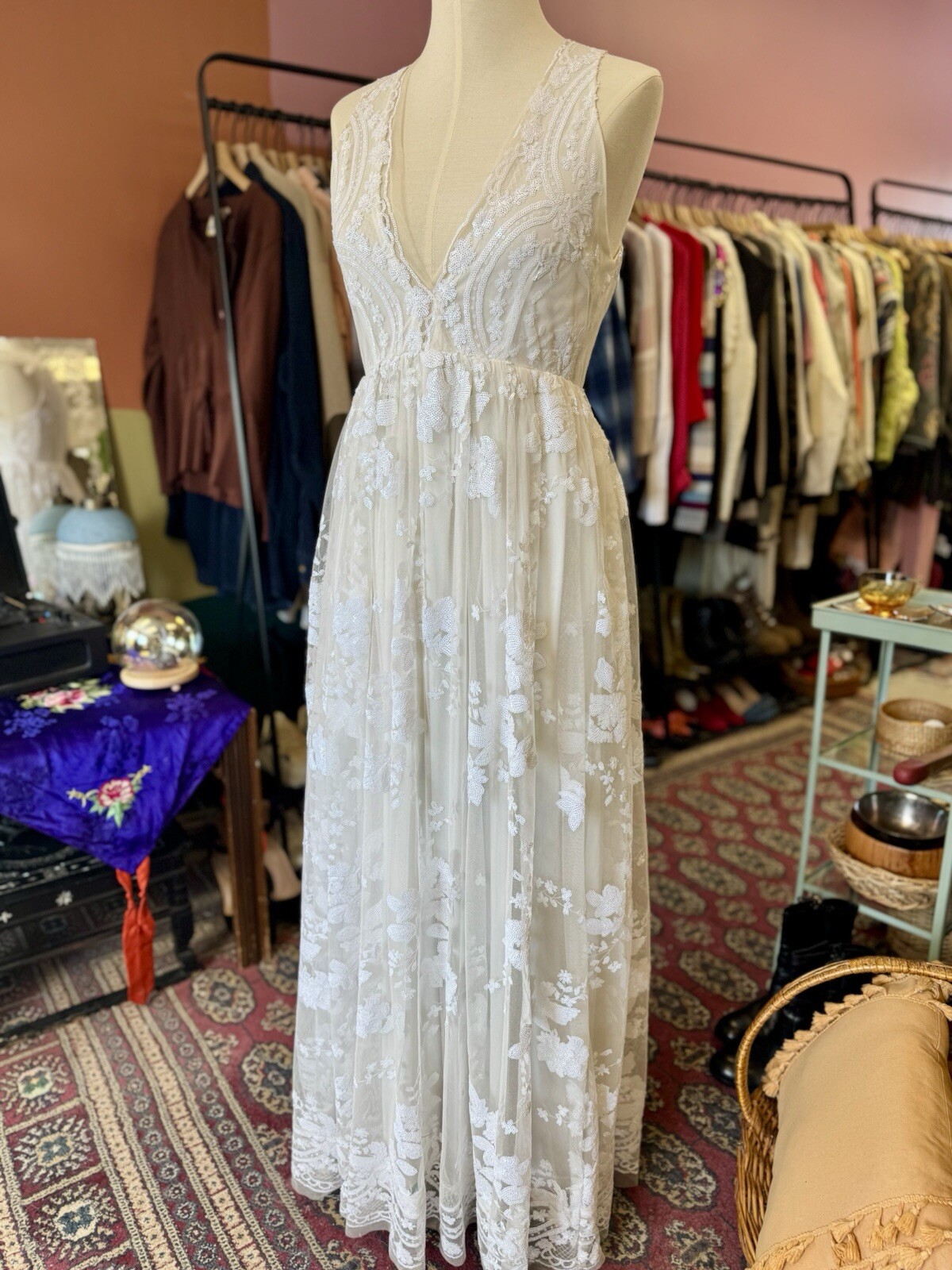 Southern Fried Chic Boho Beach Wedding Dress