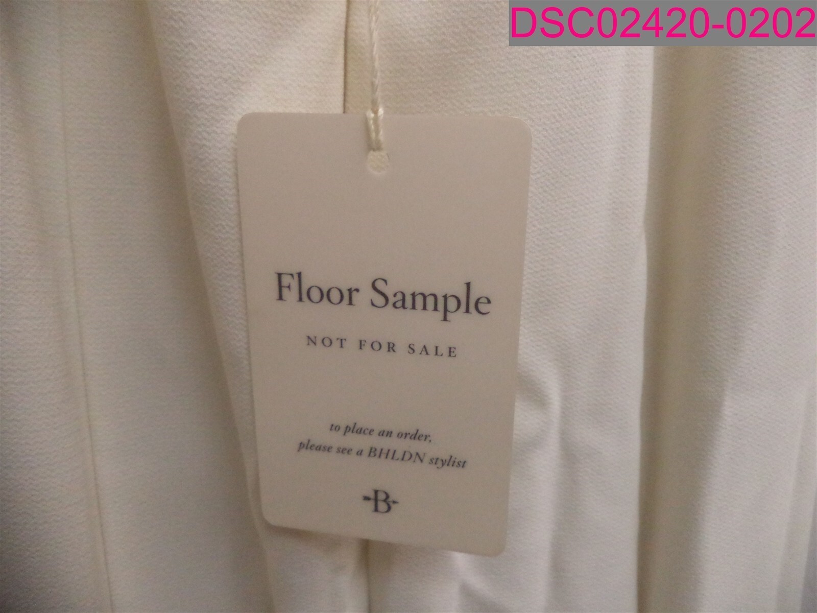 Stains, Tear-BHLDN Montreal Halter Neck Sleeveless Wedding Dress White Size 4