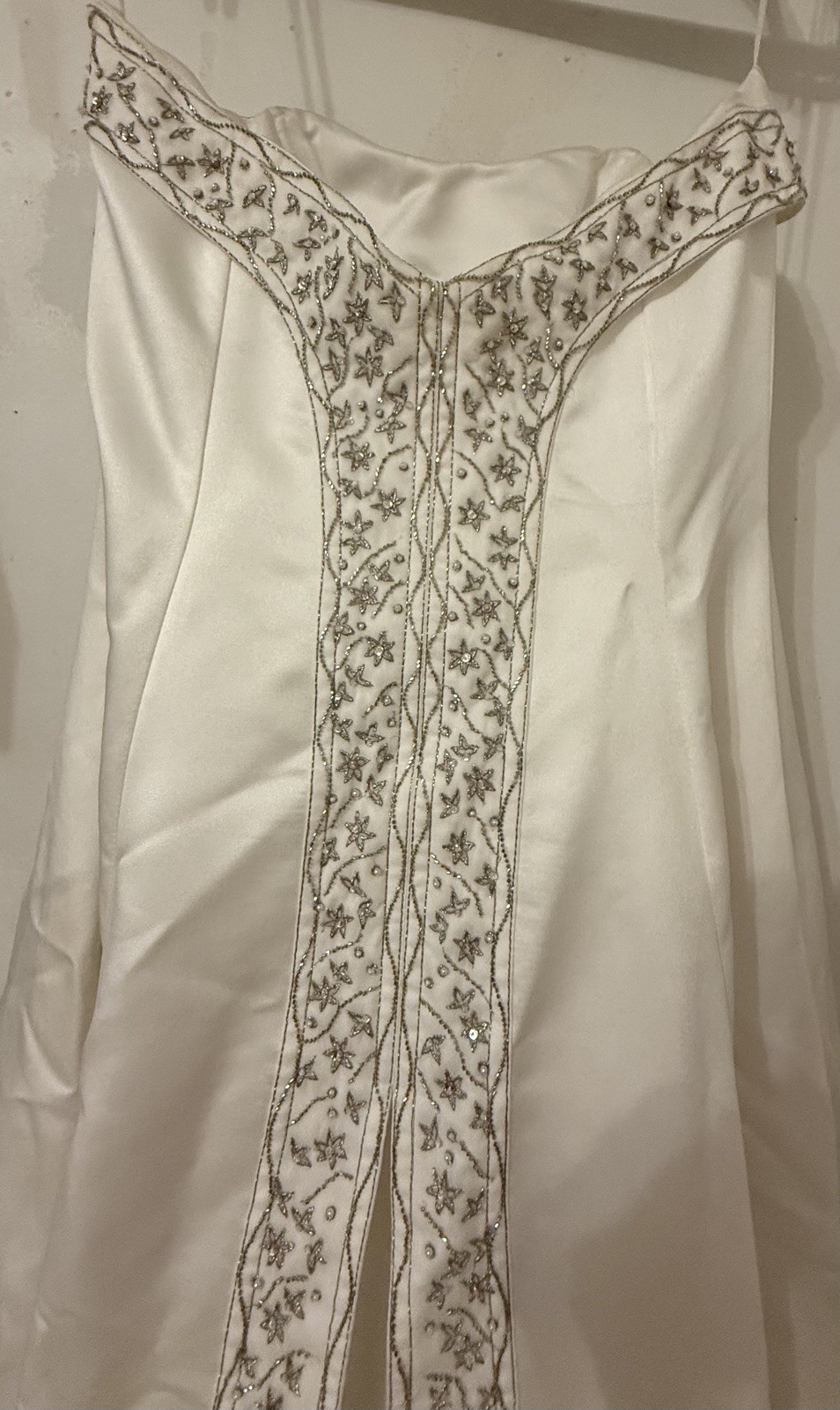 Casablanca Bridal Ivory Wedding Dress Size 10 Style Design 1661
