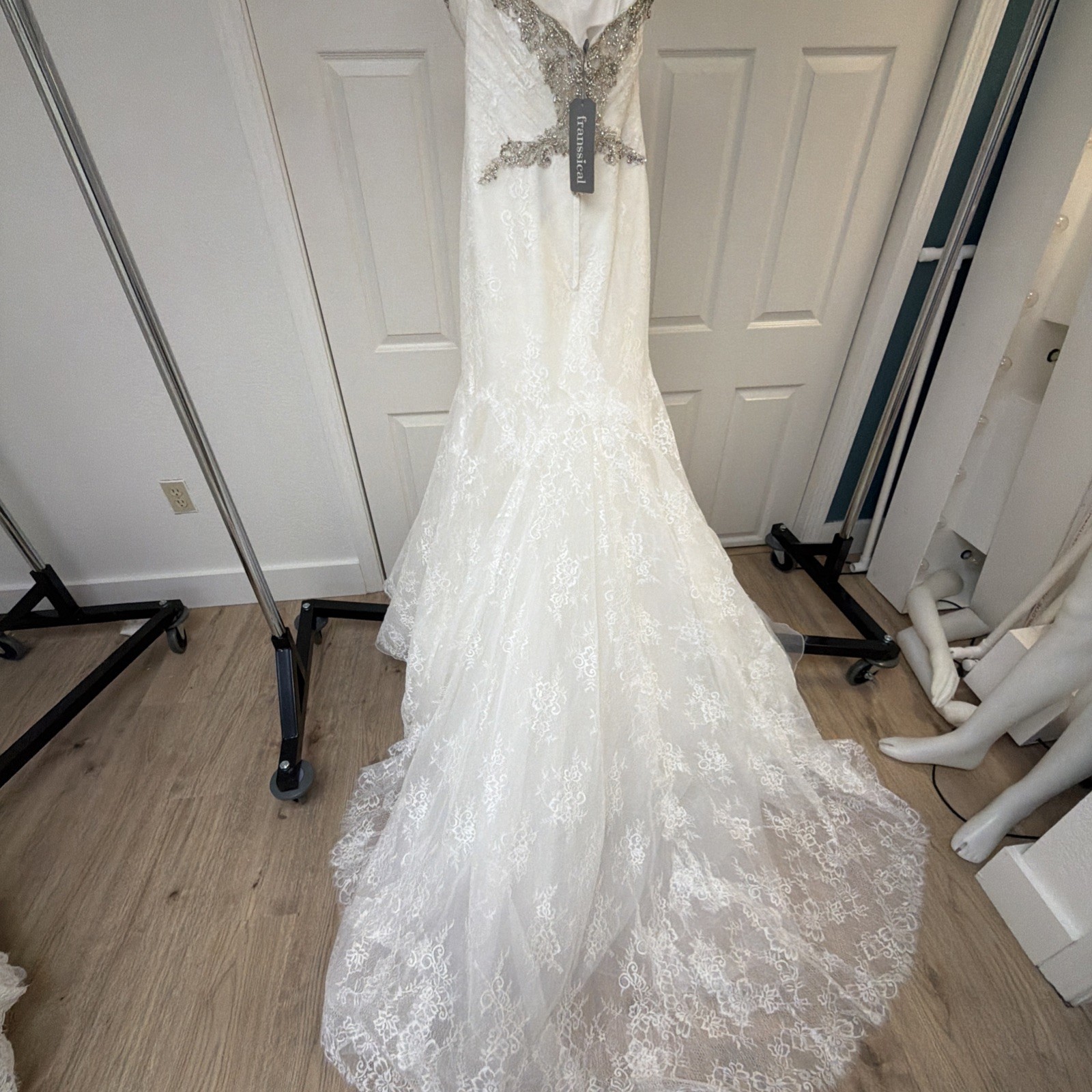 Wedding Dress Size 8 Francissal Strapless