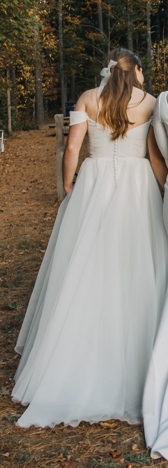 Jenny Yoo “Bronte” Wedding Dress – full length – size 8/10