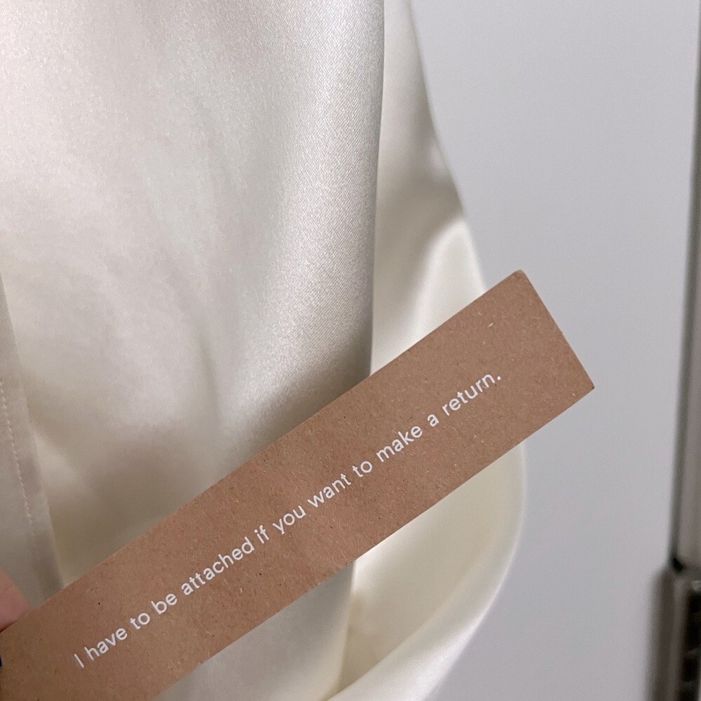 Reformation Eisa Silk Wedding Dress Ivory White Bridal NEW with tags