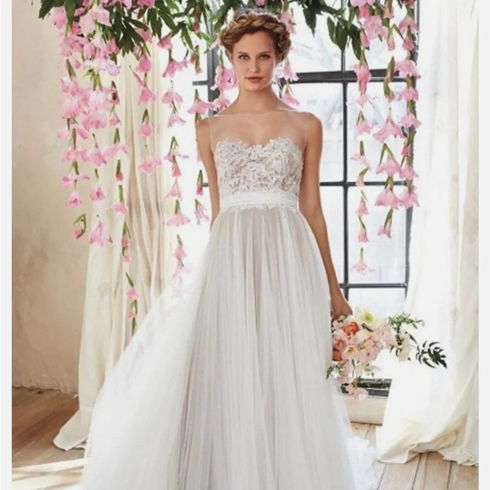 Willowby by Watters Penelope Dress BHLDN Love Marley Wedding Gown Size 0