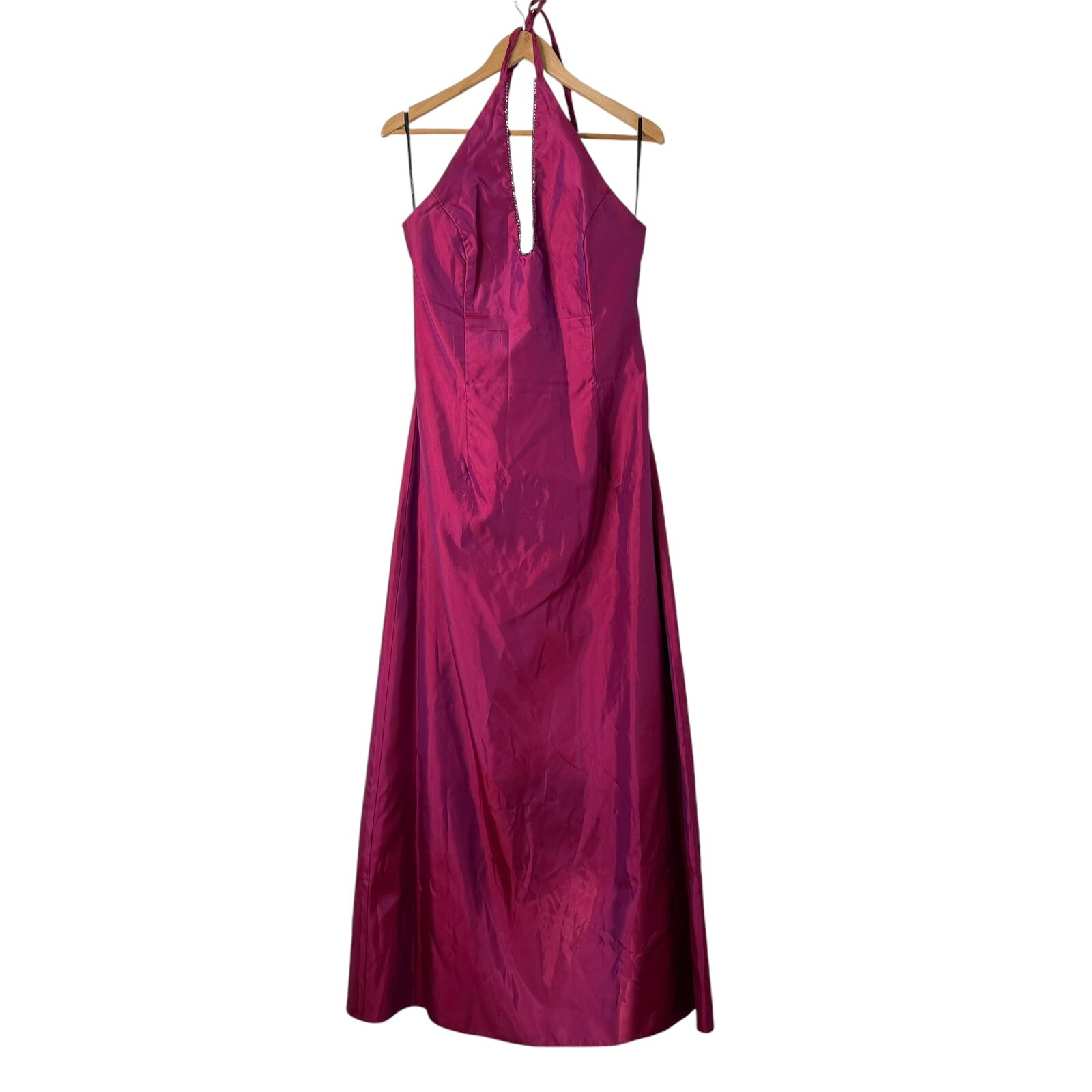 Vintage Jessica McClintock Gunne Sax Fairy Halter Dress Sz 11 Formal Whimsygoth