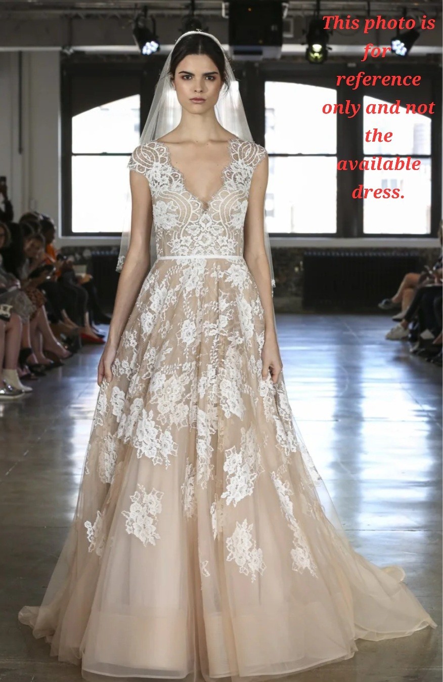 WATTERS Wedding Dress Designer NWT Aella BOHO Summer A-line 18W FLATTERING