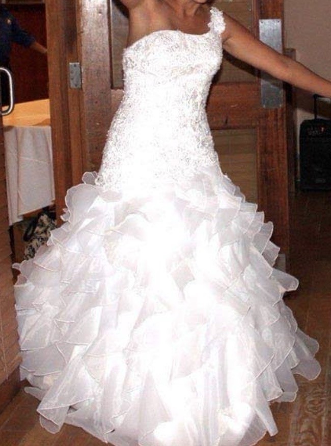 Allure Romance 2408 White Wedding Dress
