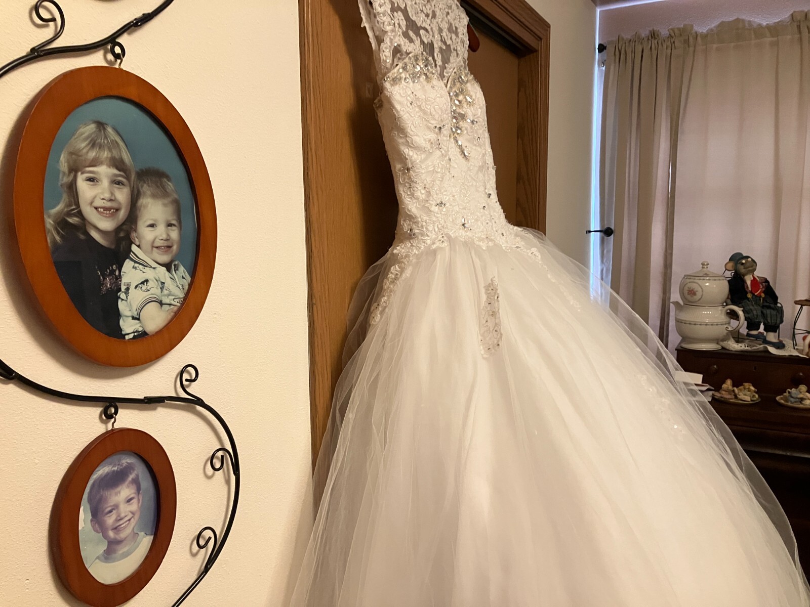 Morilee crystal and tulle wedding ballgown NWT