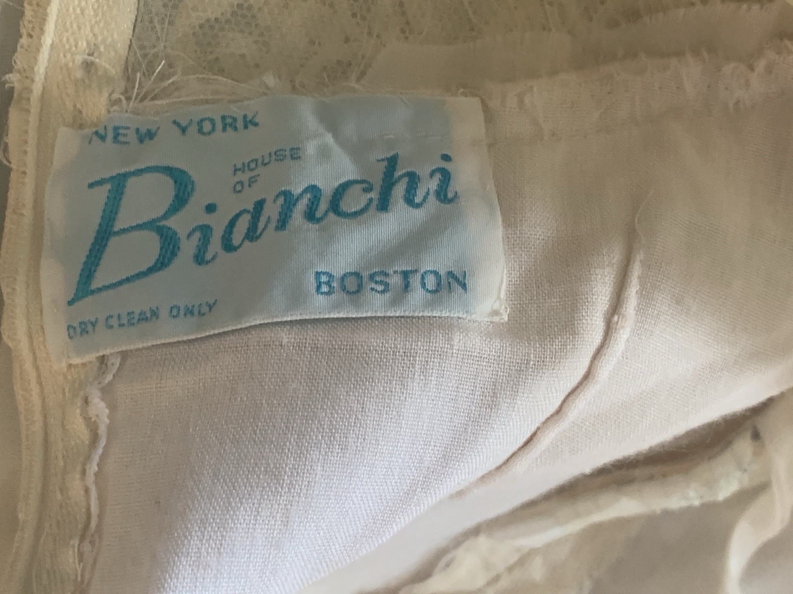 Exquisite, VintageWedding Gown by New York/Boston House of Bianchi Stunning