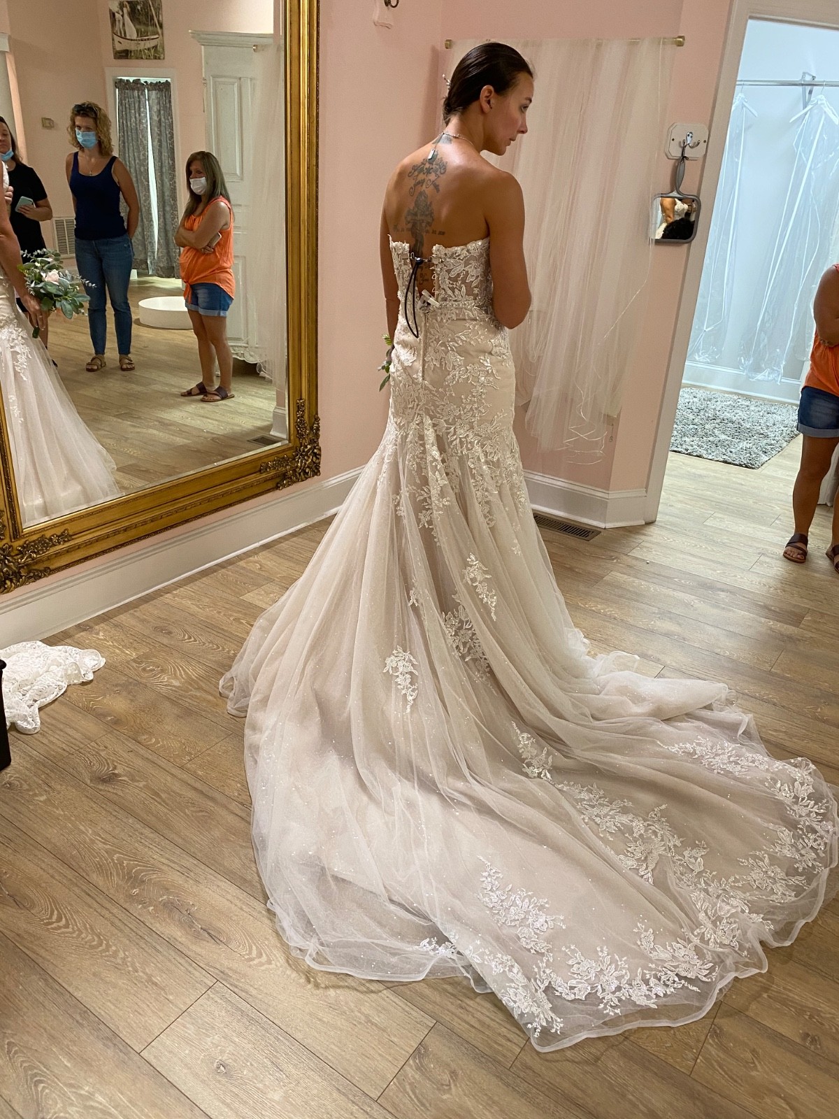 Beautiful Essence of Australia wedding dress Style D2615