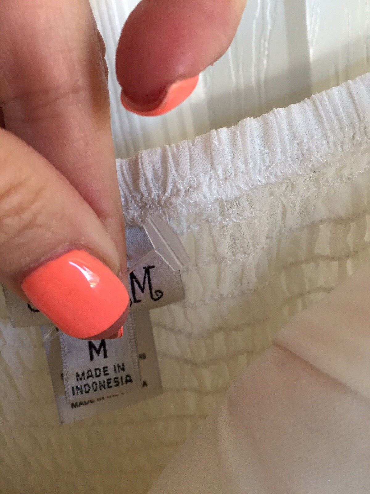 Ladies Size M Semi Casual Beach/lake/back Yard Or Destination Wedding Dress