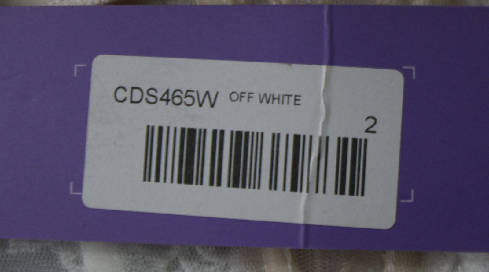 Ladivine Women’s Strapless Fitted Corseted Bridal Gown LB3 Off-White Size 2