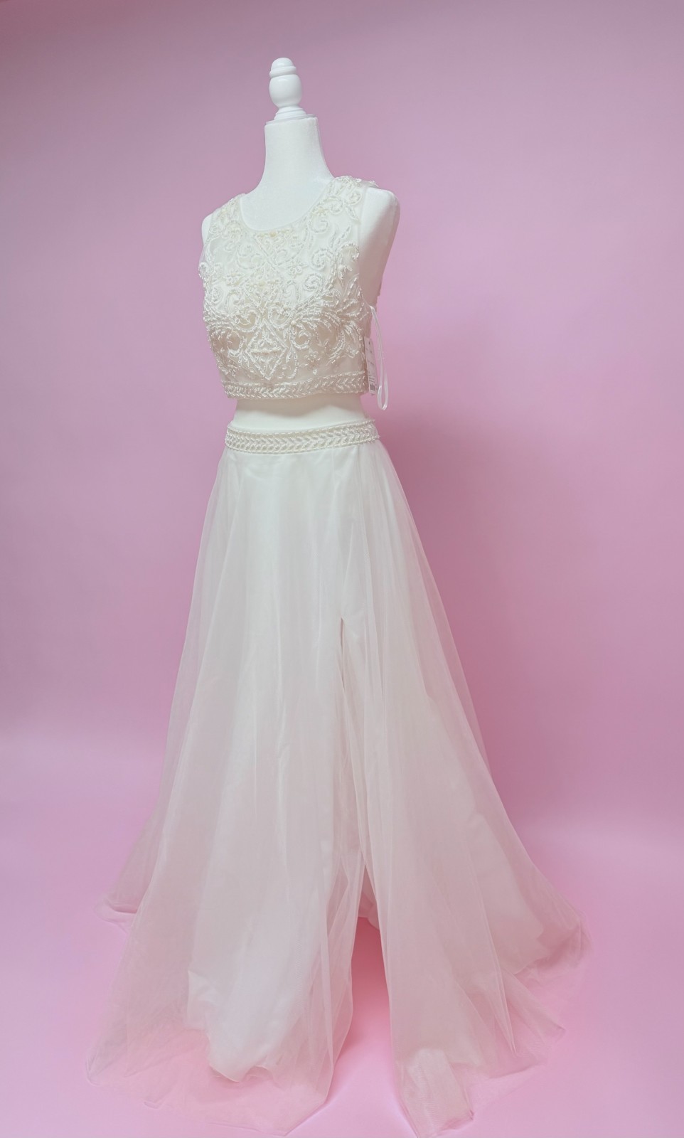 Destination Bridal White/Ivory Gown Size 8
