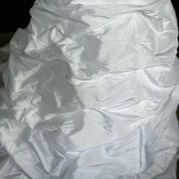MOONLIGHT Bridal White Taffeta Collection Dress