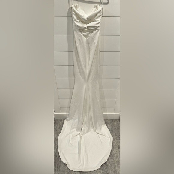 Katie May Noel & Jean white divinty wedding gown Small