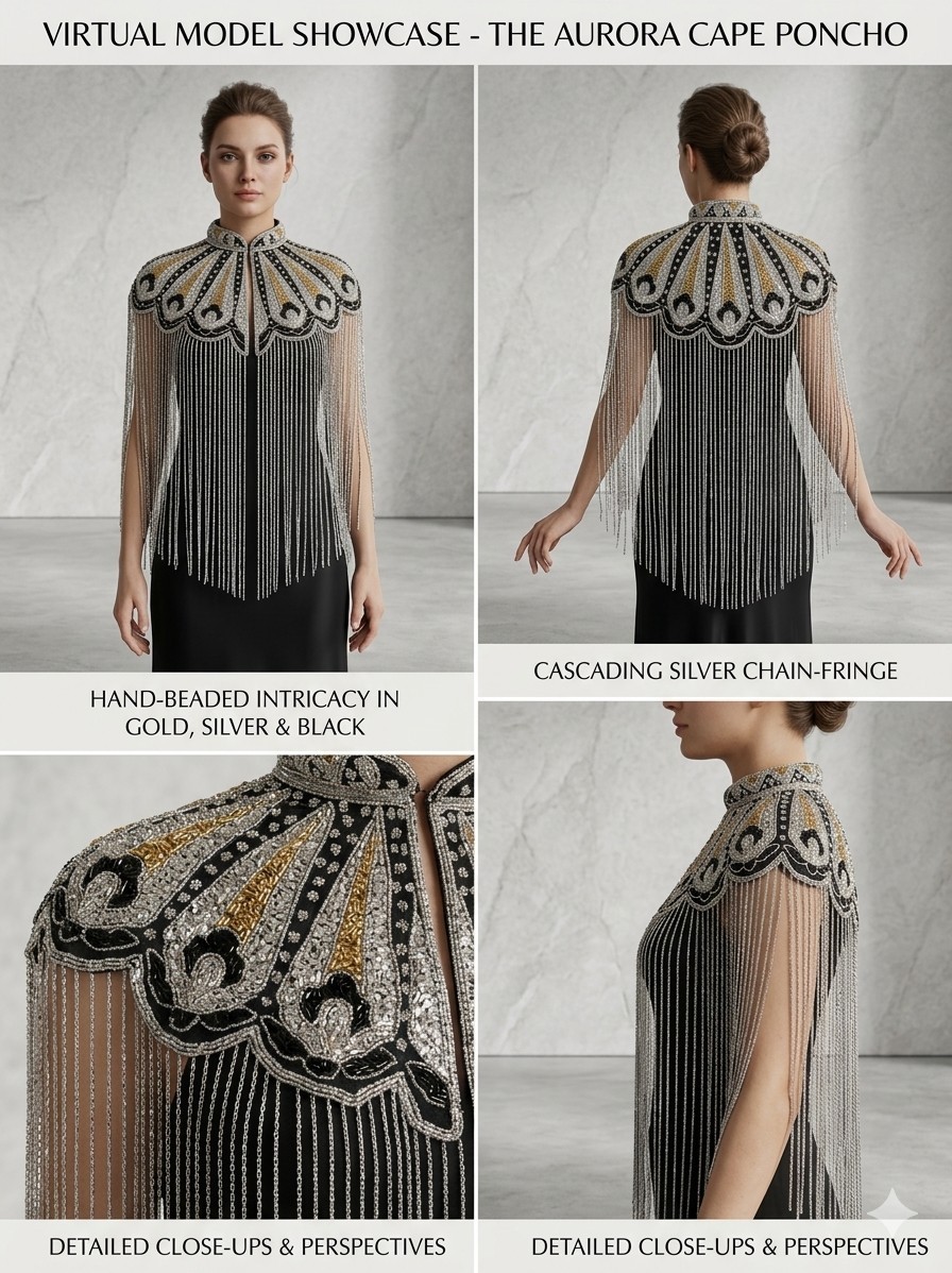 Handmade Pearl Bridal : Wedding Shoulder Cover-Up