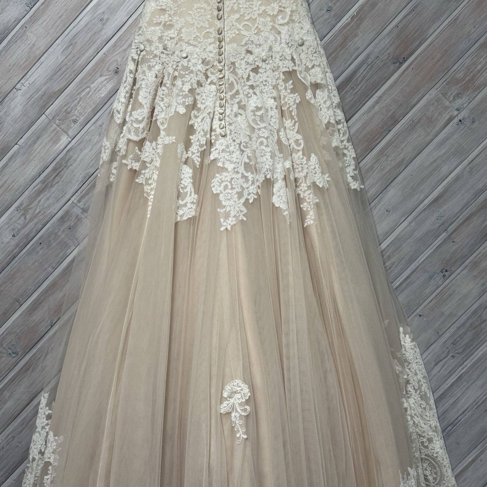 Designer Strapless Wedding Gown, Dress, Morilee By Madeline Gardner, Petite
