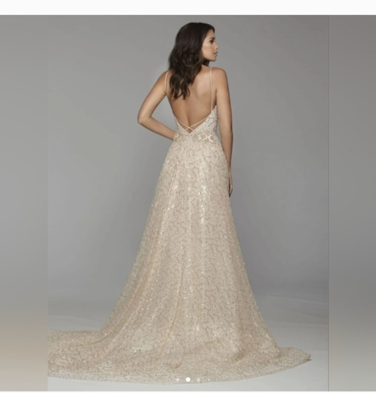 Tara Keely 2750 wedding dress size 8 with removable train