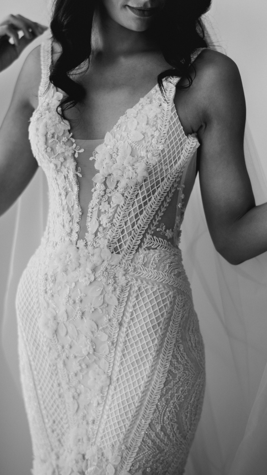Pallas Couture Cadencia Gown and Veil