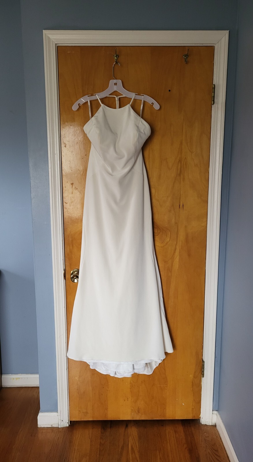 martina liana natural silk wedding dress size 12
