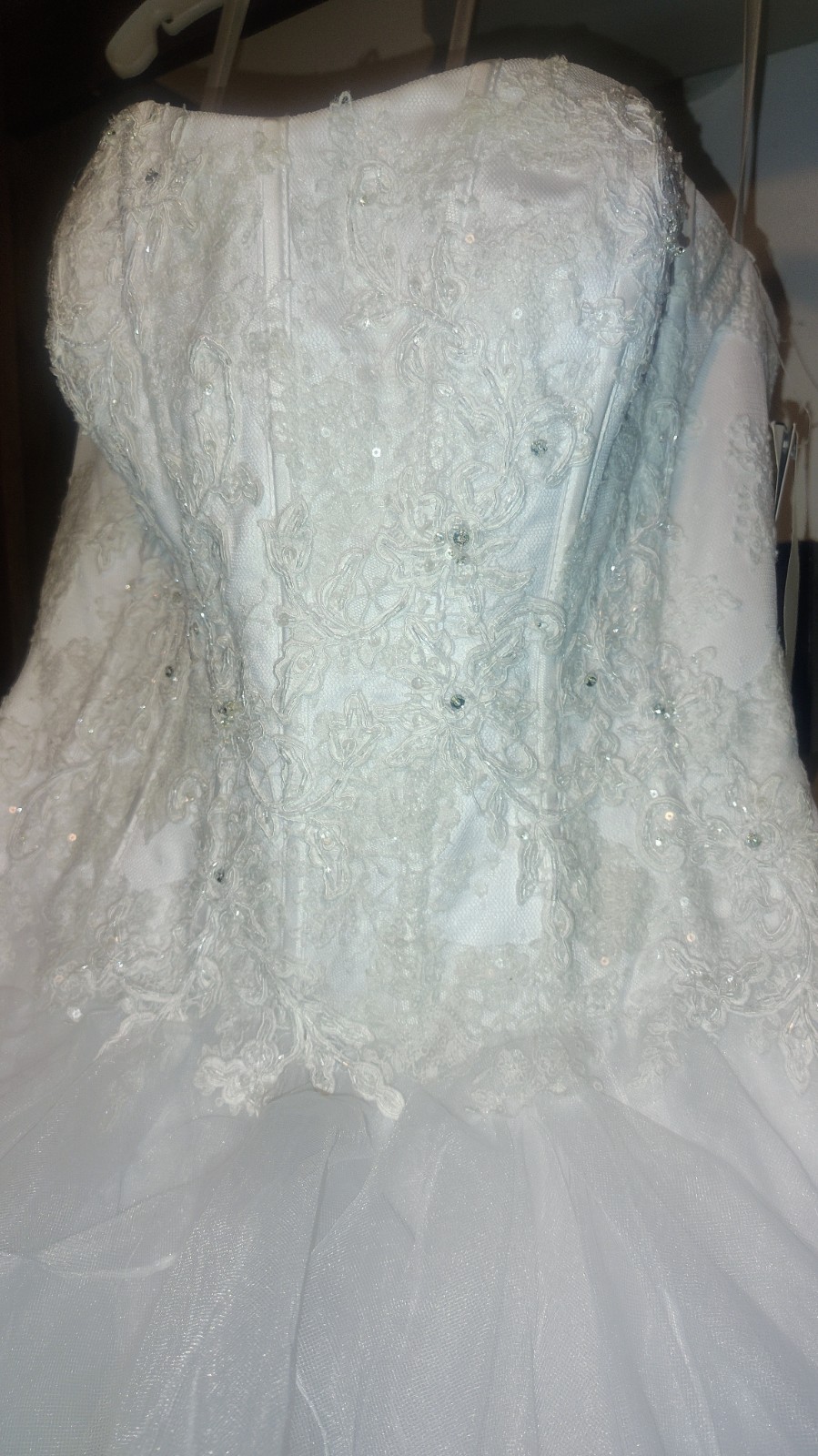 Oleg Cassini wedding dress size 14