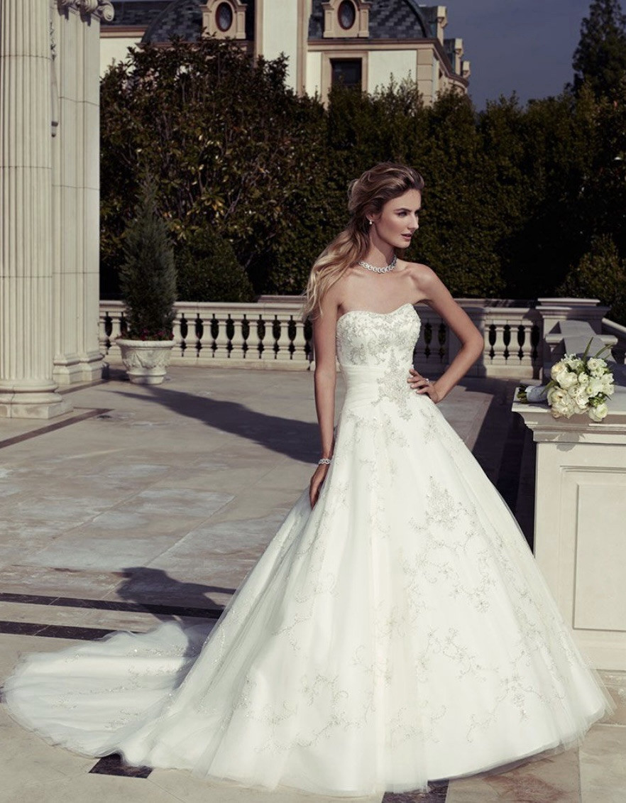 Casablanca 2098 Size 12 Ballgown Wedding Dress