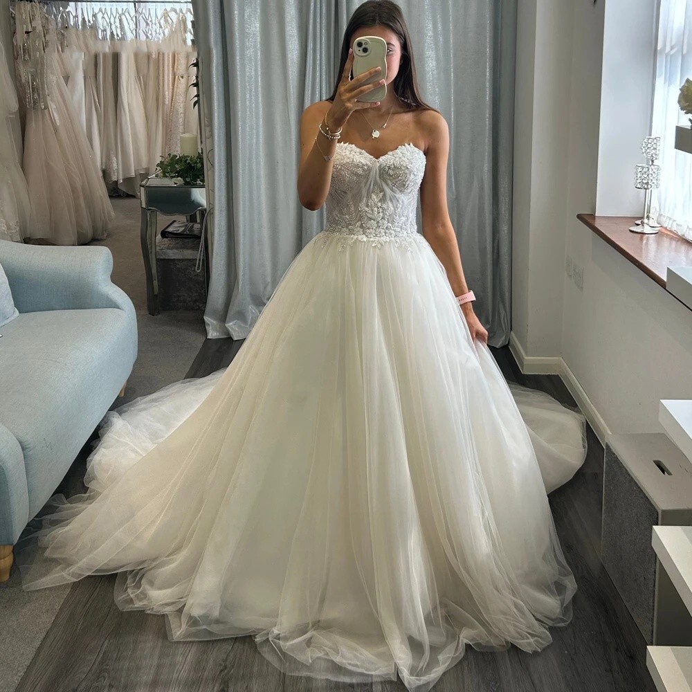 Beach Boho Wedding Dresses Sleeveless Elegant A Line Off Shoullder Bridal Gowns