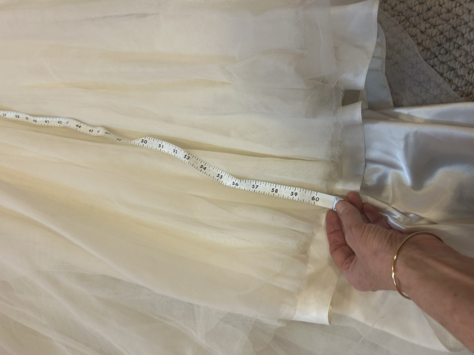 Wedding dress Amsale For Kleinfeld Manhatten Size 8 Tulle