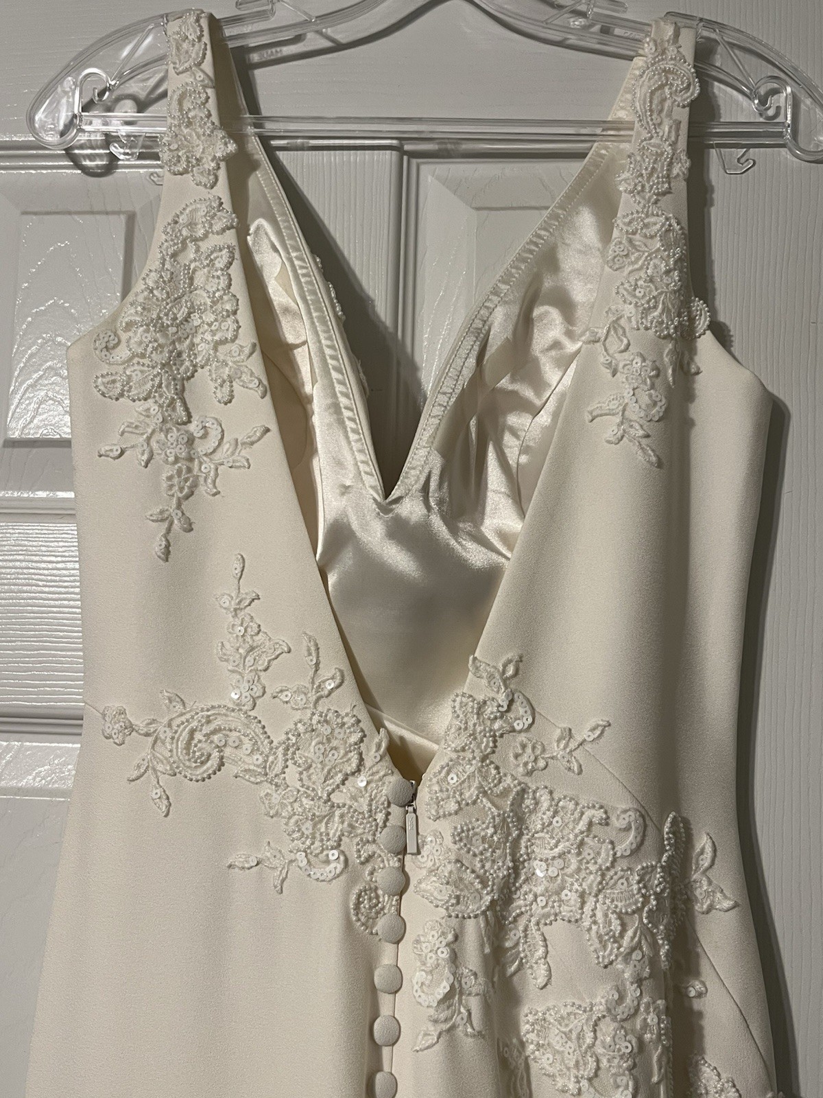 Worn Casablanca Bridal BL256 Brooke Size 8