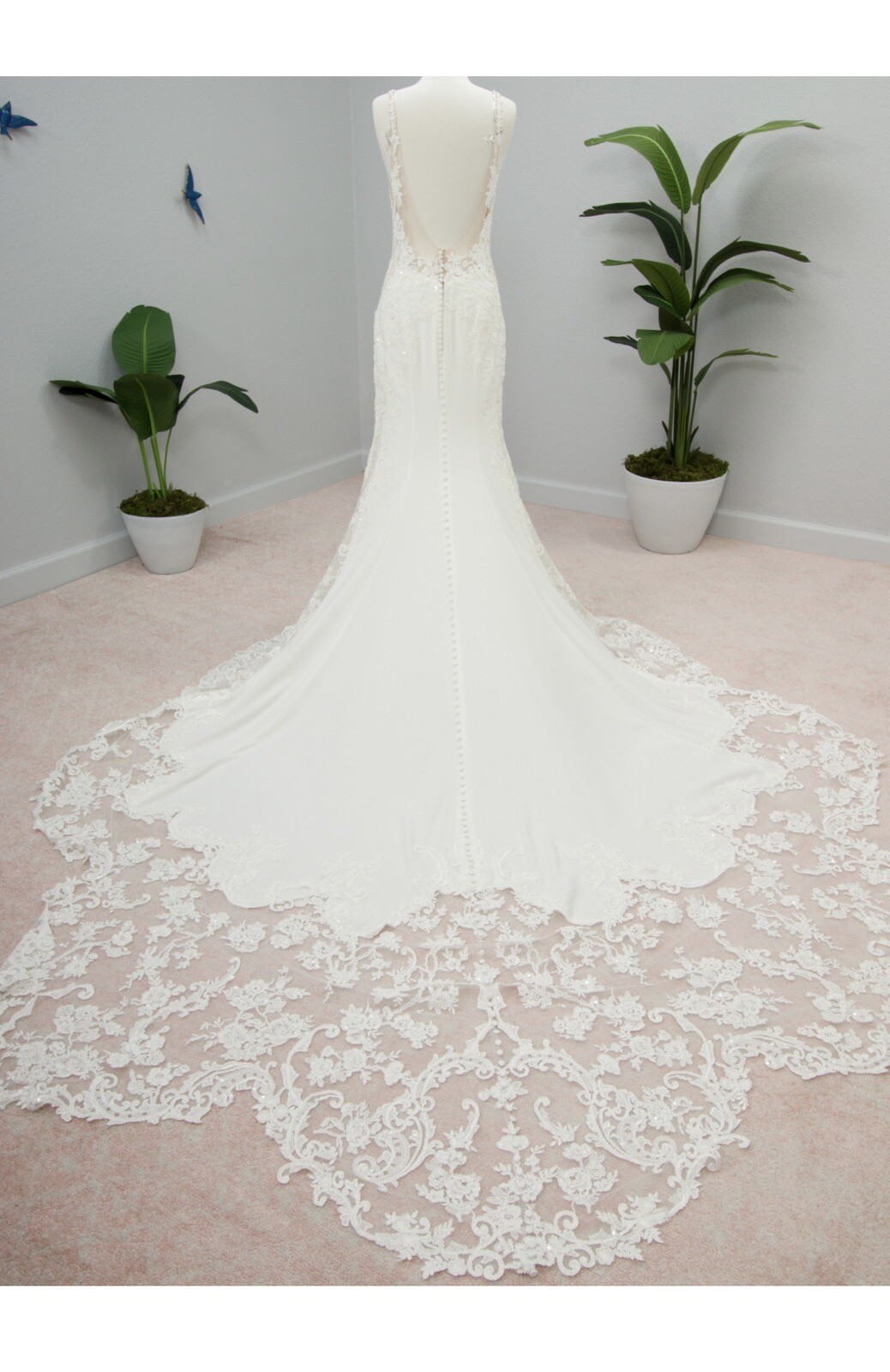 NWT Martina Liana Wedding Dress – Style 1128 – Dress Size 12- Unaltered