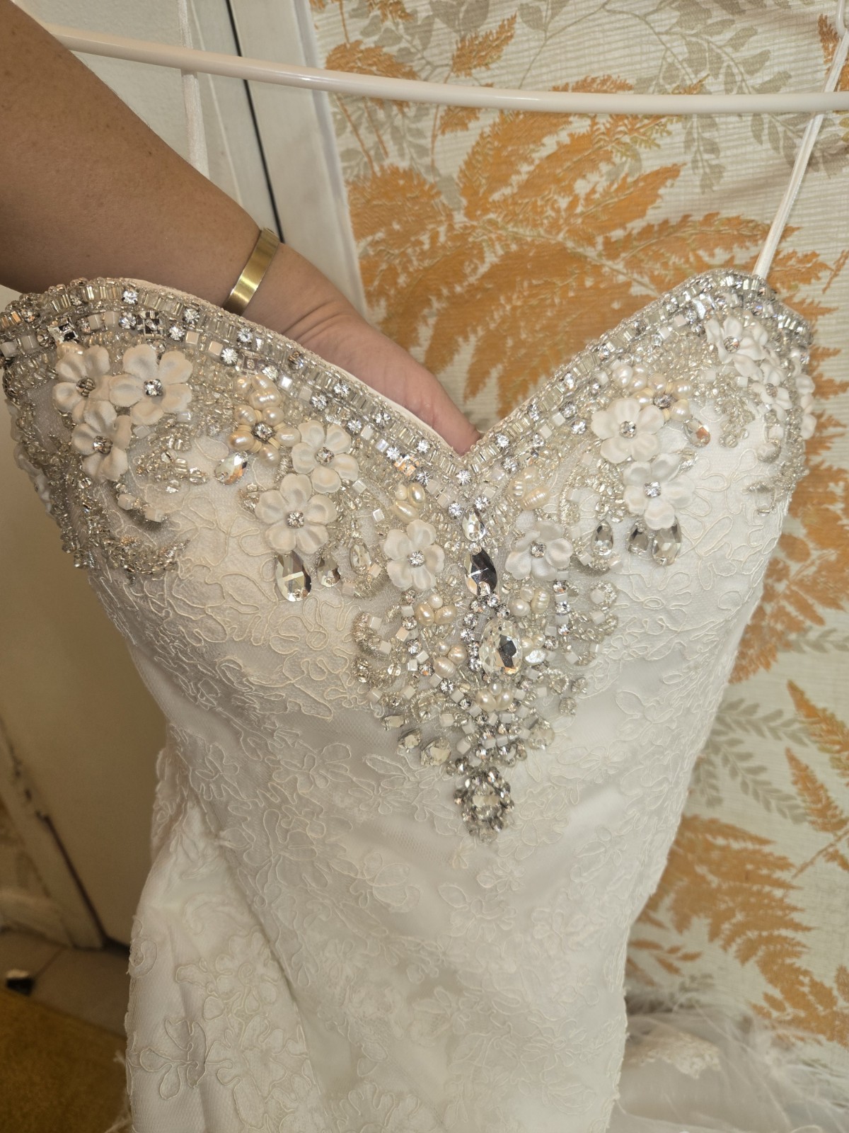 Christina Wu Wedding Dress White size 10
