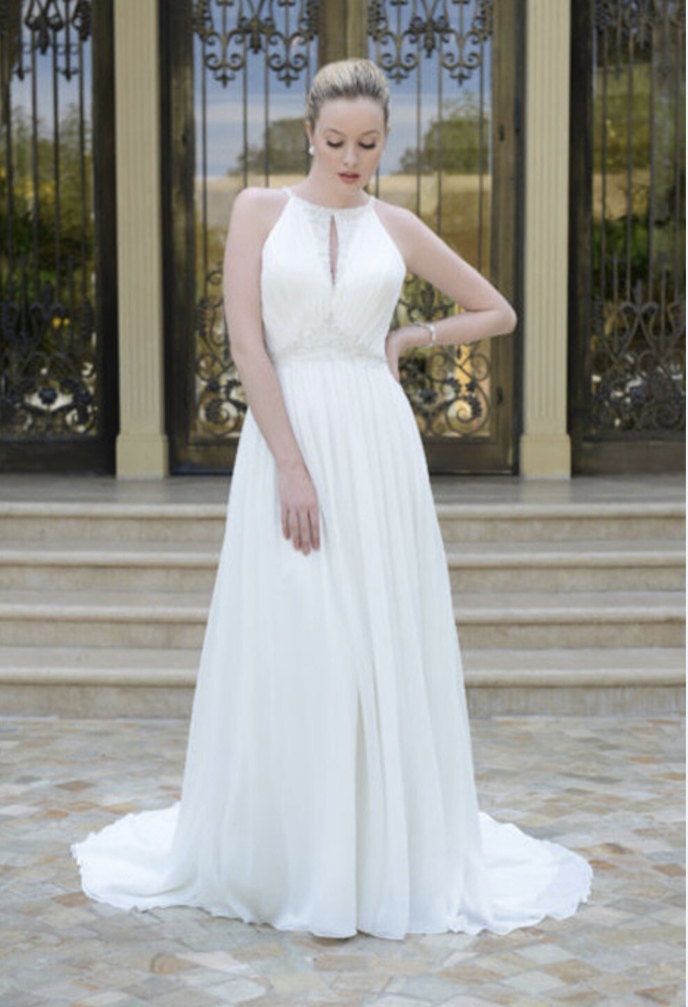 Beach Wedding Dress Size 8