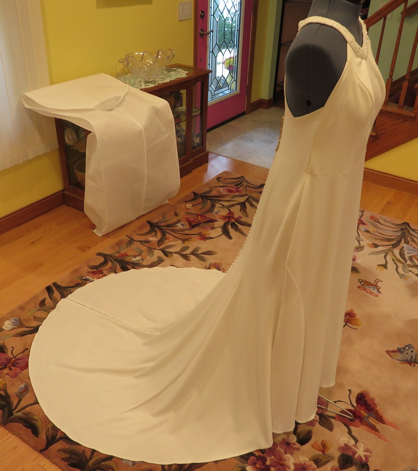 NEW Jasmine Bridal Wedding Dress Stretch Mermaid Beading Gown BEACH FREE SHIPPIN
