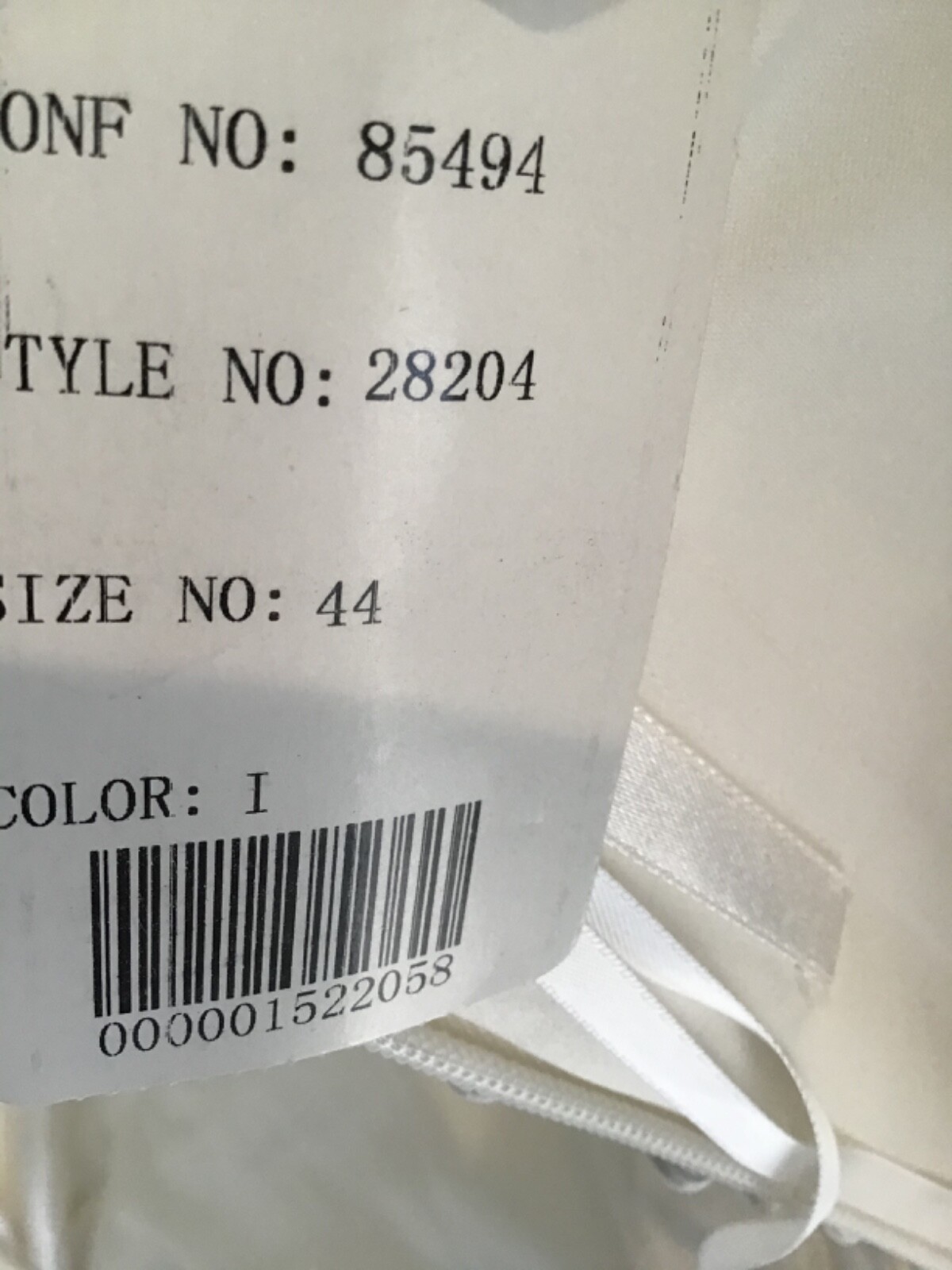 LA SPOSA NEW wedding dress bridal gown fit and flare Ivory 44 Italy 10/12 US