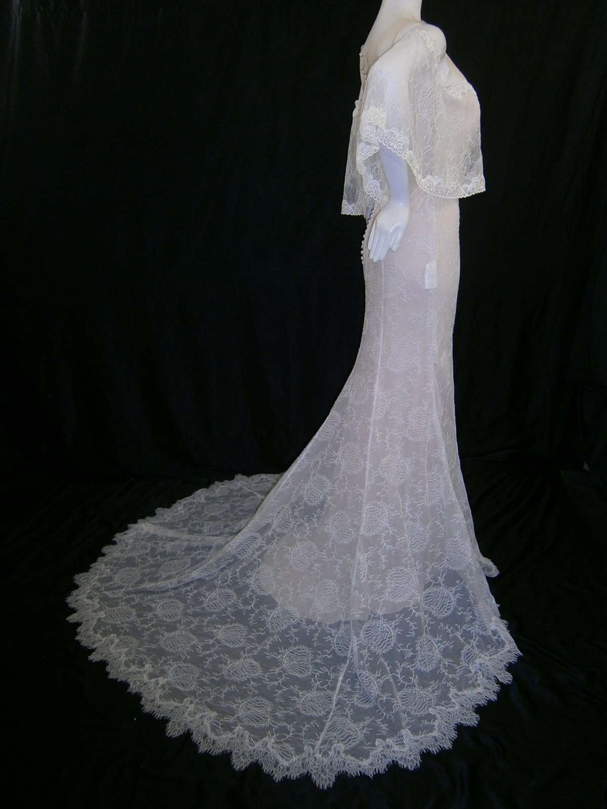 Eddy K MD280 Wedding Dress Ball Gown 6-10 Ivory Champagne Lace BOHO NWT $1,600