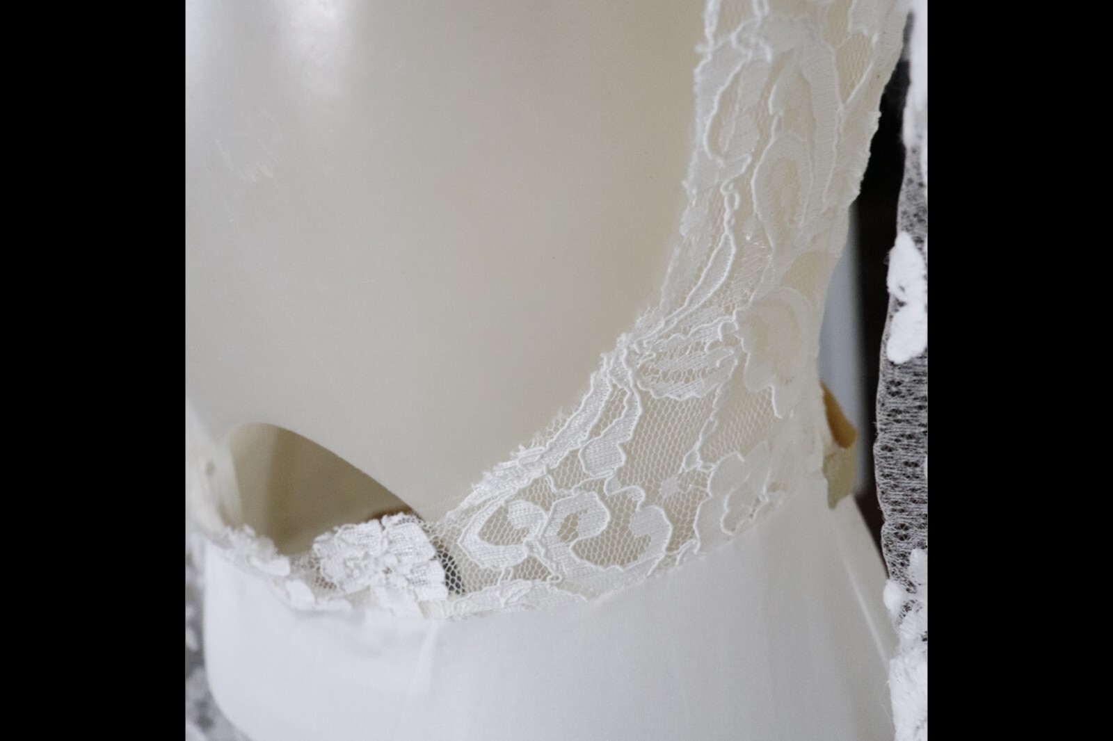 Unbranded See-Through and Lace Wedding Dress – See measurements