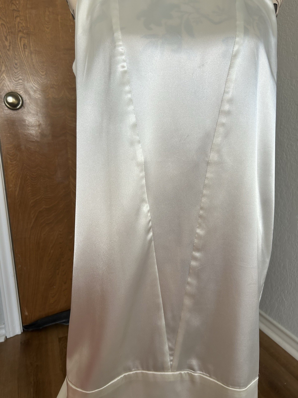 Art Deco Style Slip Dress With Jewel Embellishing Wedding