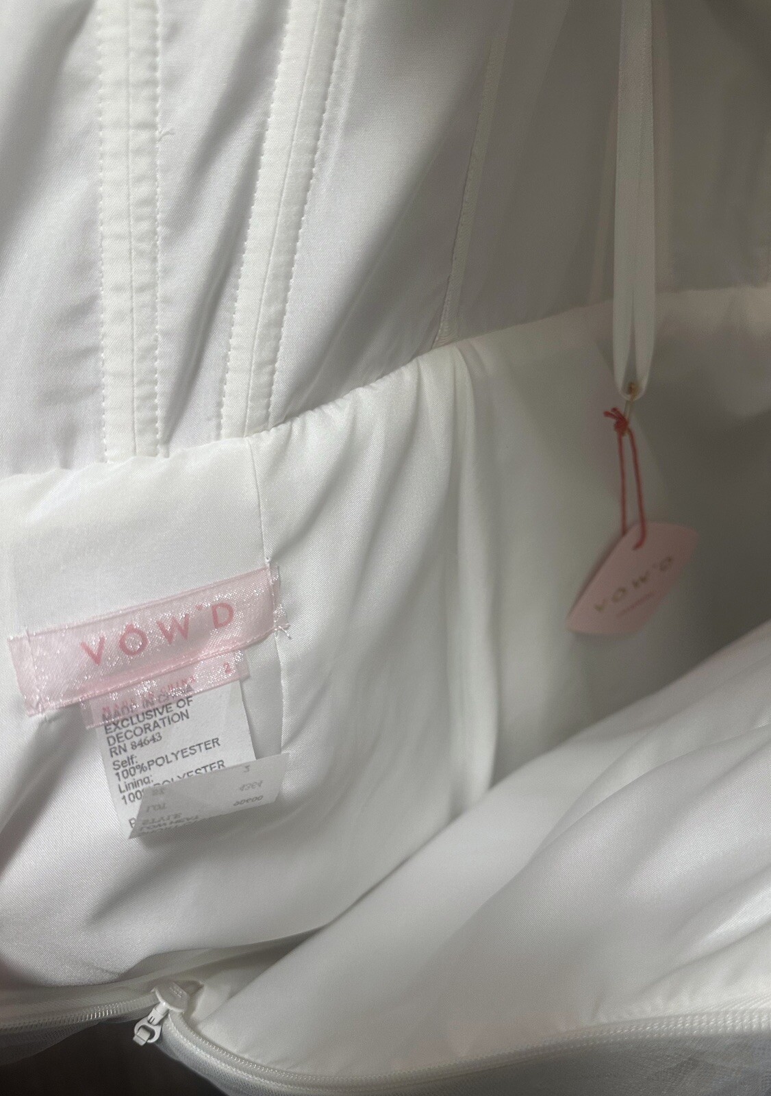 Vow’d Ivory Wedding Dress 2