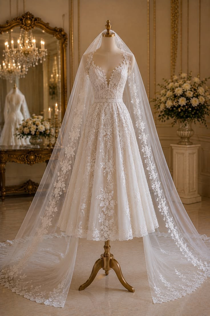Short Wedding Dresses Spagehtti Straps Lace Sweetheart with Cape Bridal Gowns