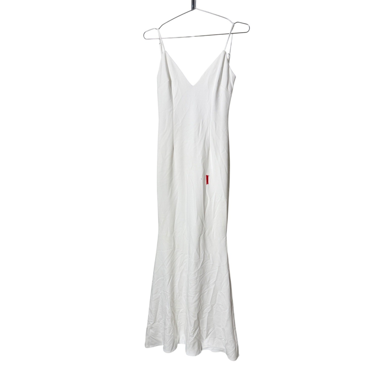 Katie May Bambina Gown Ivory Open Back Maxi Dress Small