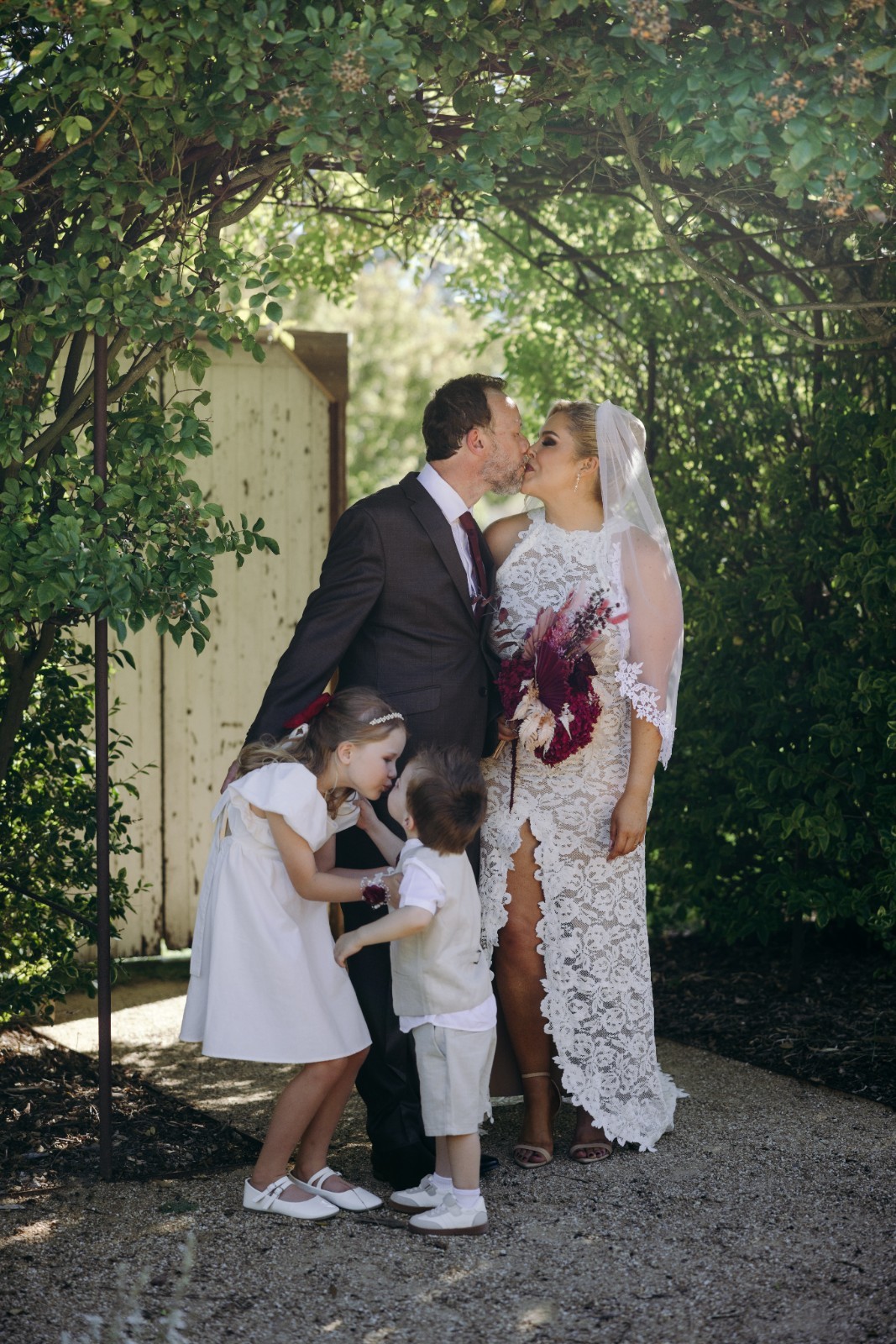 Grace Loves Lace – The Alexandra Dress – Ivory with Chai Lining ( Worn for 1 Hr)