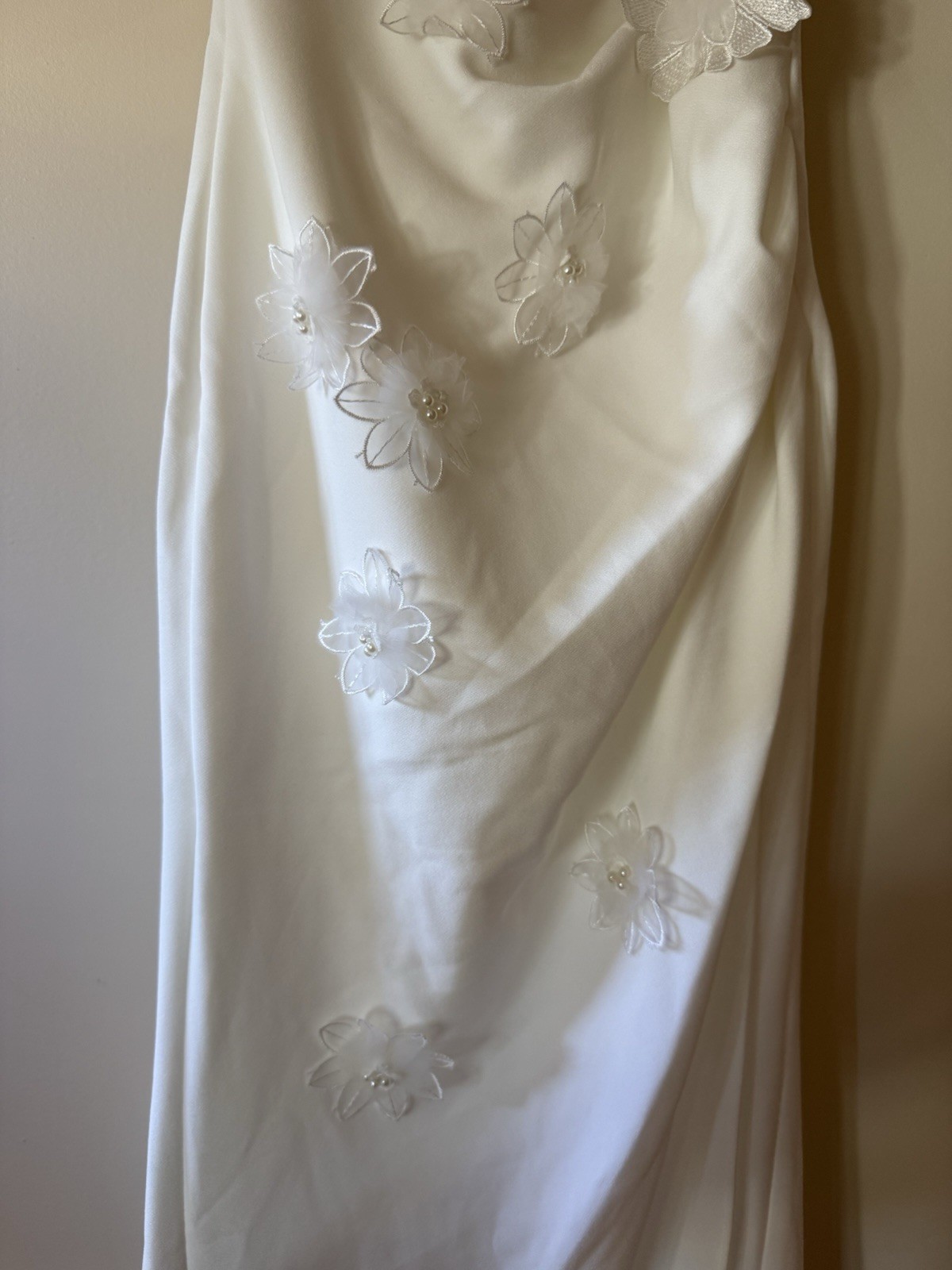 Elliatt Charlotte Gown in Ivory Floral Lace Bride Bridal Women’s Dress Size XXS