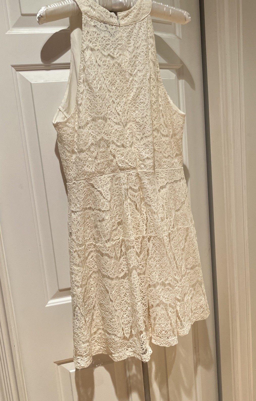 💝✈️Mossimo Wm-2X Beach/Garden 💒Wedding💐Special Occasion Ivory Lace Dress