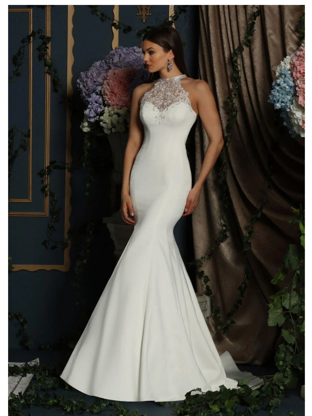 Elegant Ashley & Justin Custom Beaded Bridal Gown – Style 10616 – Size 8 NWT