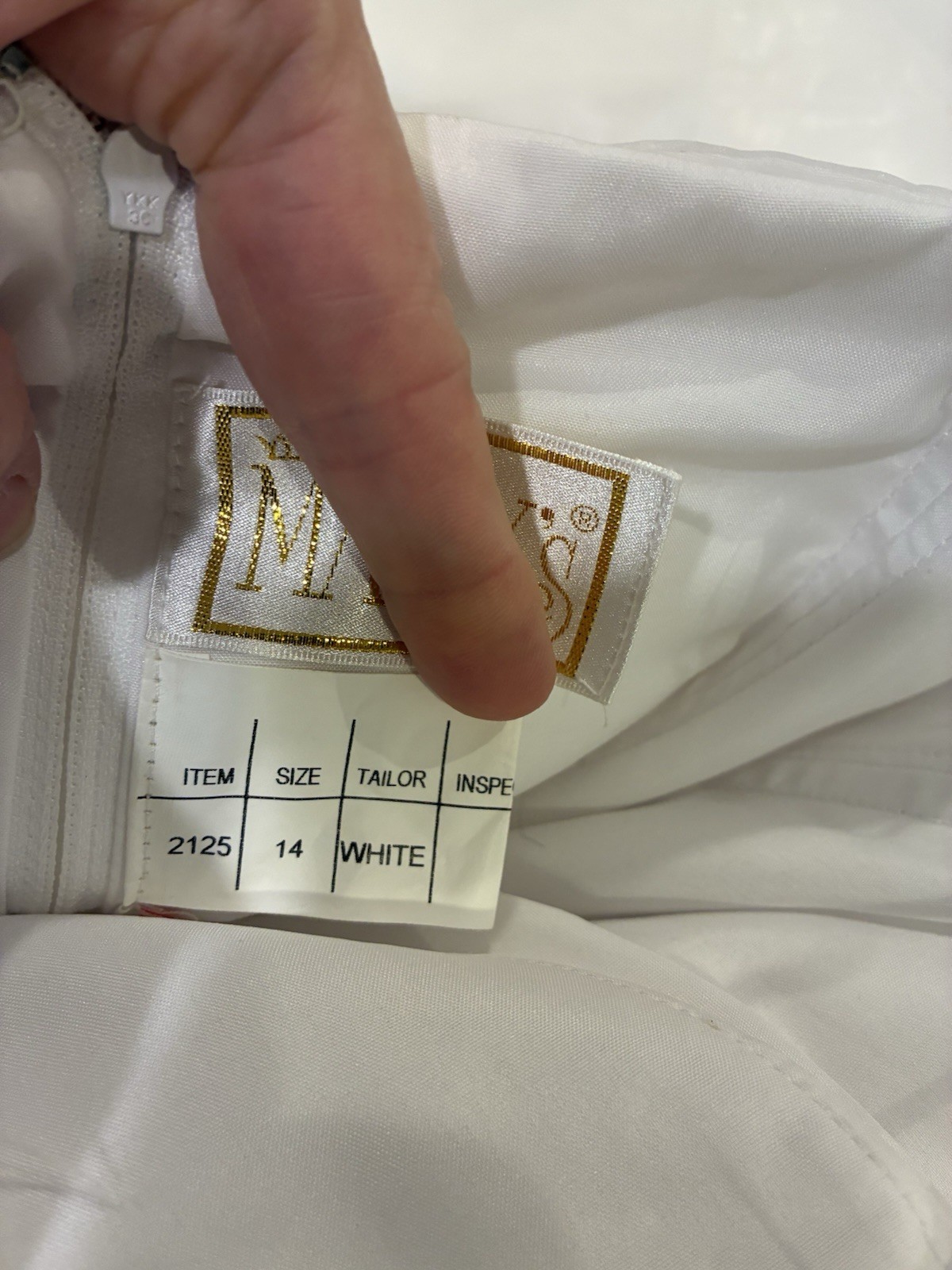 Mary’s Designer Wedding Gown 14