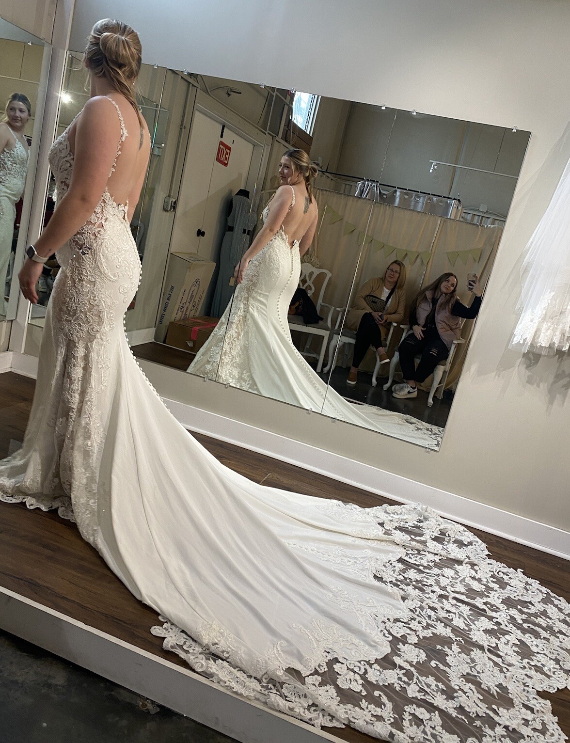 NWT Martina Liana Wedding Dress – Style 1128 – Dress Size 12- Unaltered