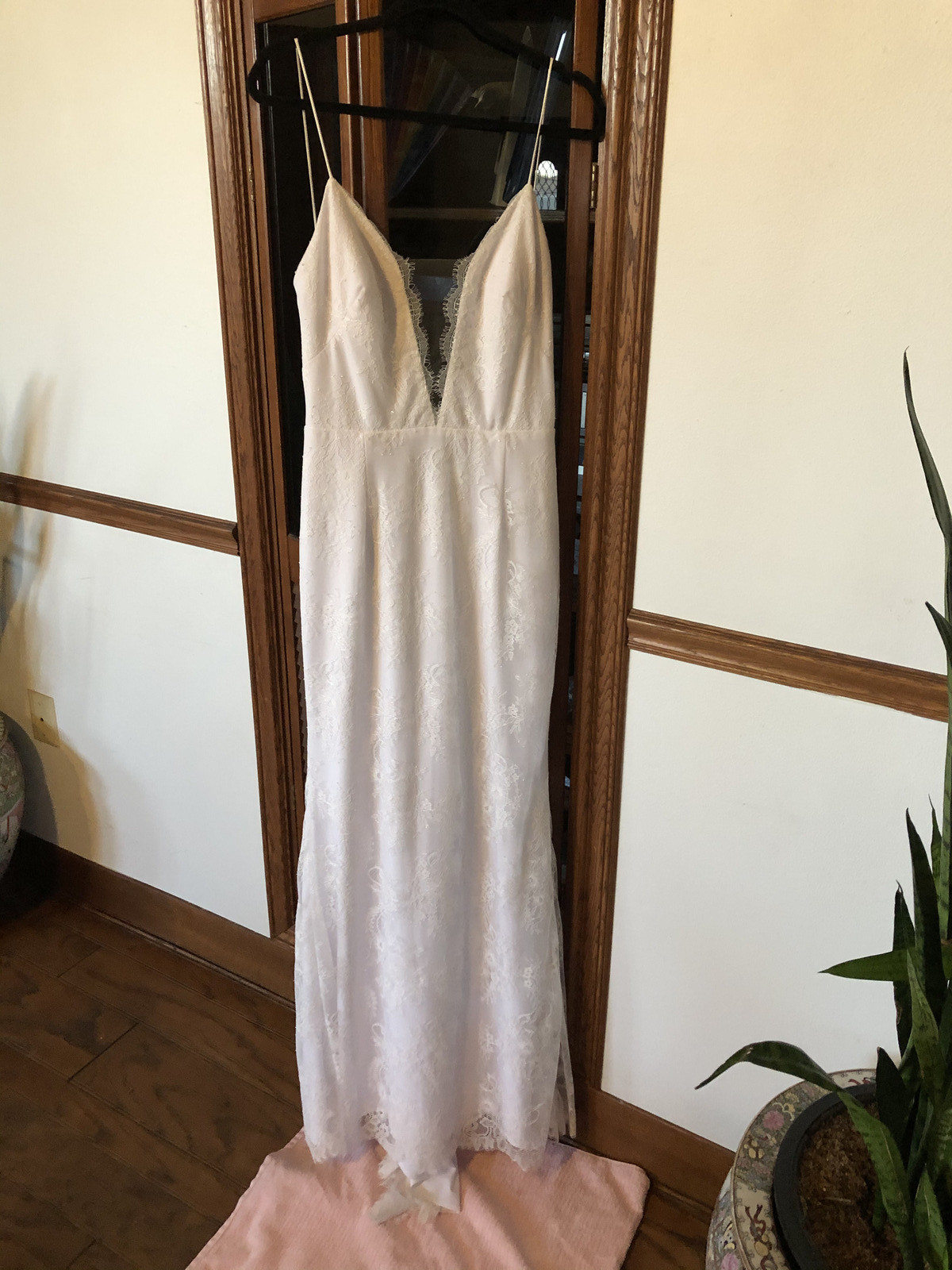 Katie may noel jean oh baby lace bridal gown Sz 14 NWT